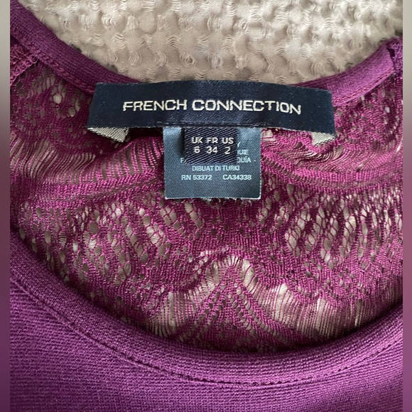 French Connection beautiful back detail dress - Picture 2 of 3